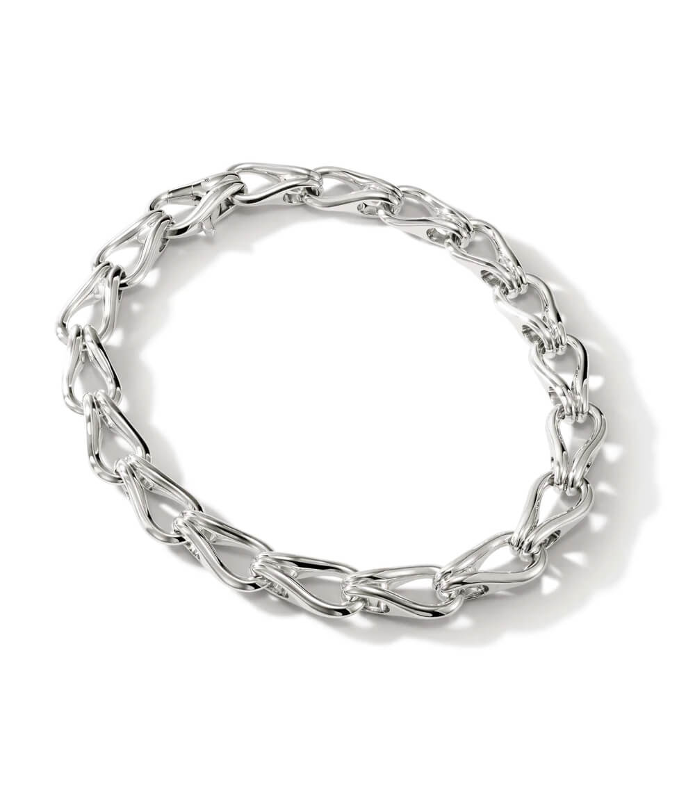 Spear Flex Cuff, Dark Silver, Diamonds - Image 5